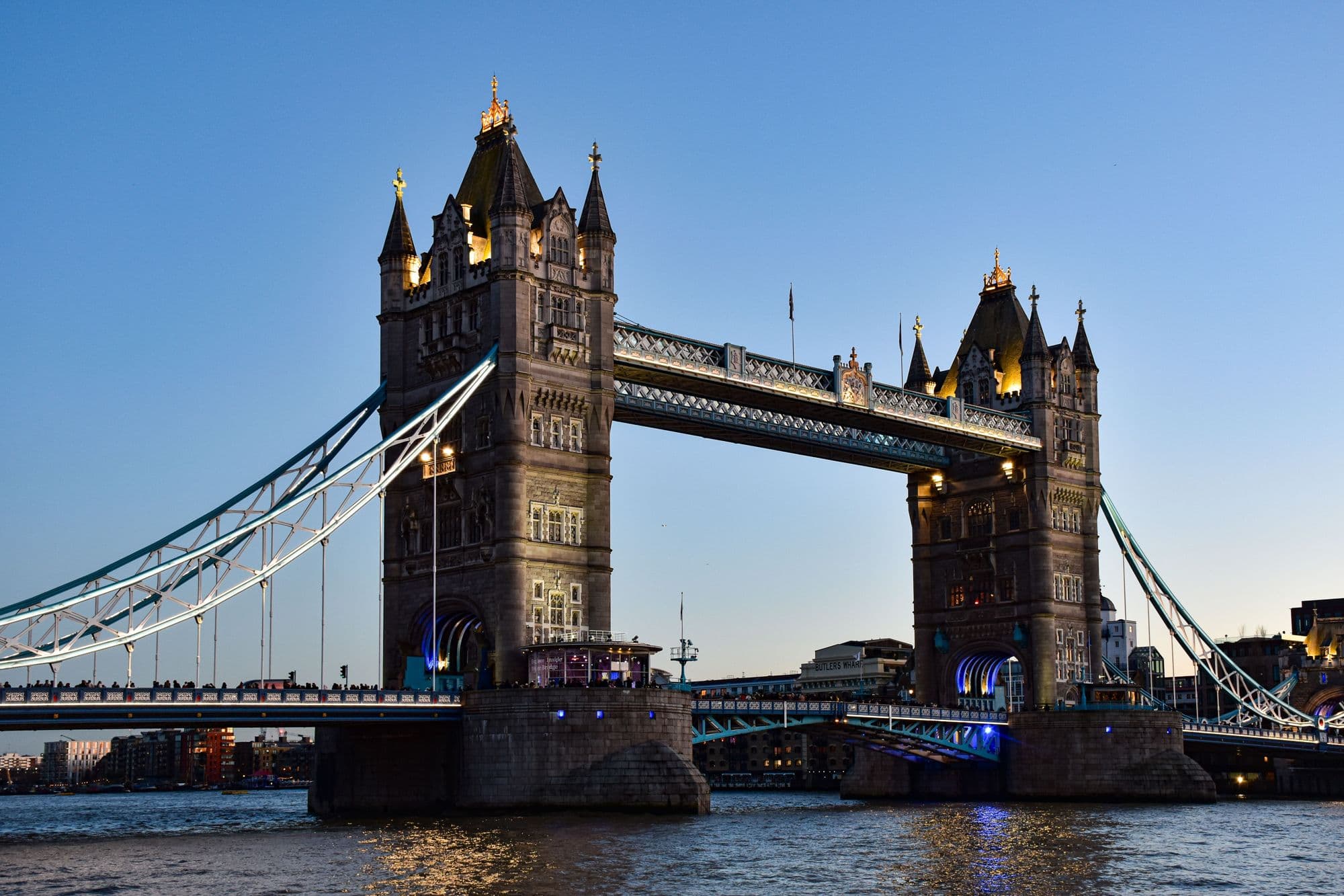 Tower Bridge at dusk