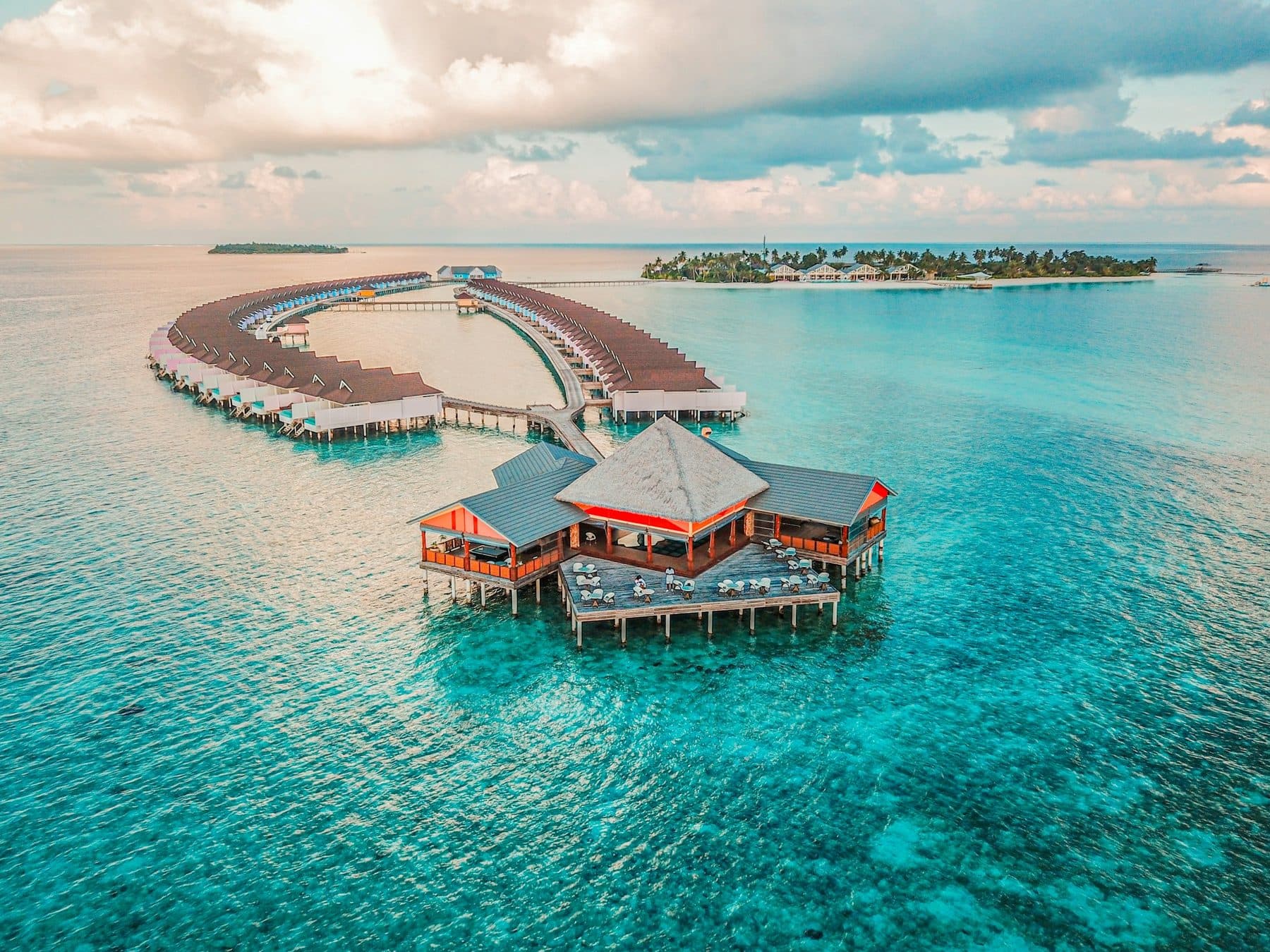 Overwater villas
