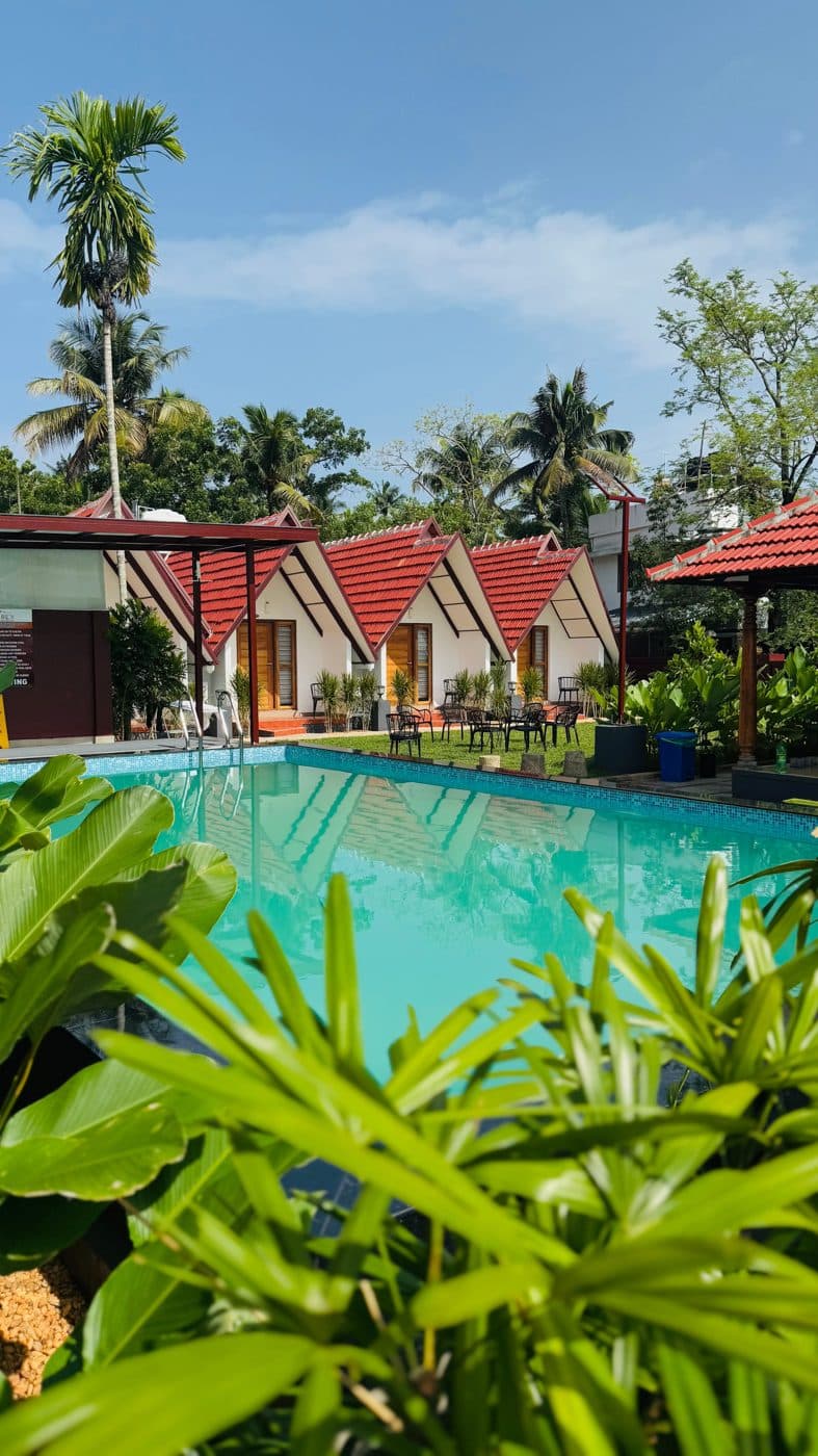 Resort pool villas